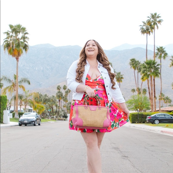 NEW Tropical Print Two Piece Crop Top & Skirt Set - Picture 3 of 15